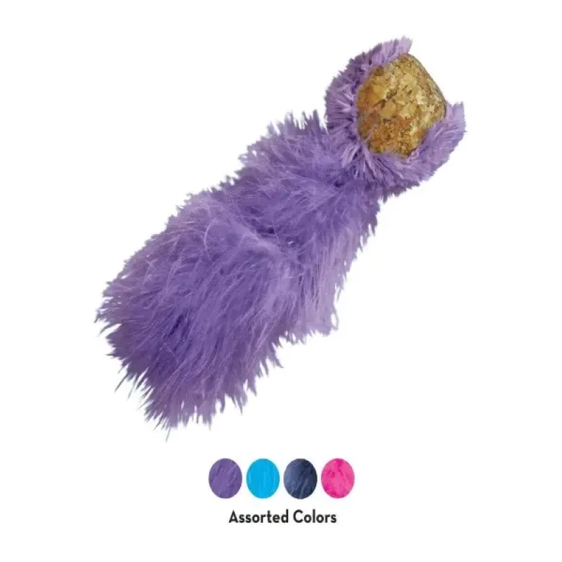 KONG® CAT TOYS - CAT CORK BALL (Assorted Colors) - Image 2