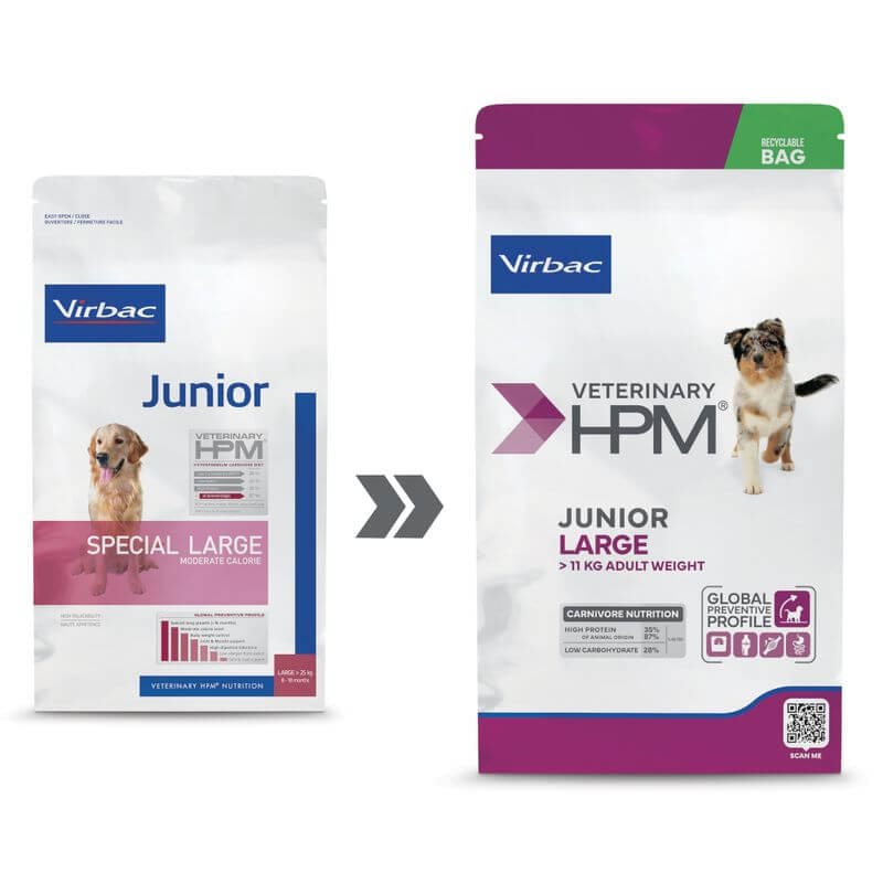 Virbac Veterinary HPM Junior Dog Special Large - Image 2